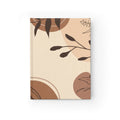 Neutral Boho Floral Journal | Blank Lined Notebook