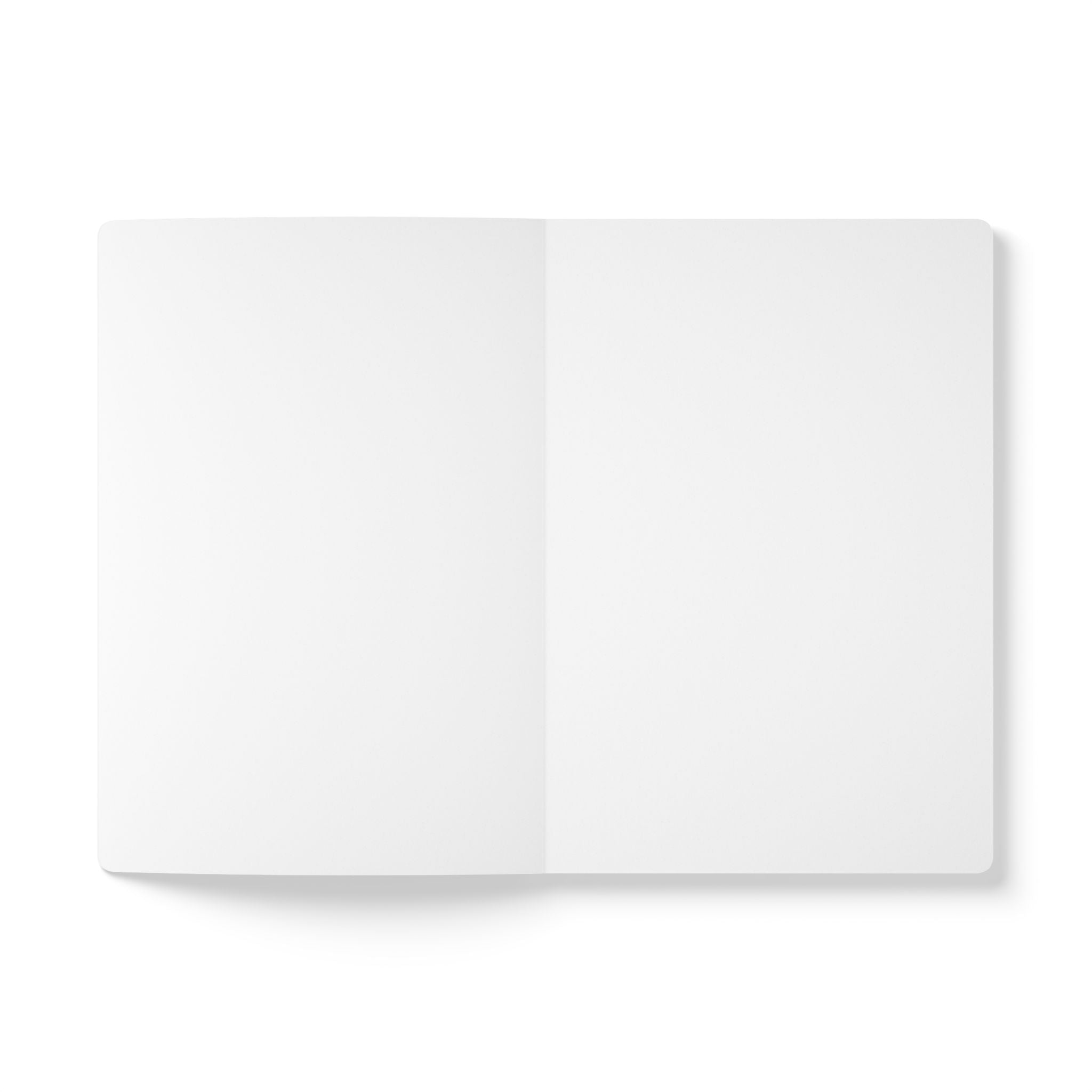 Aesthetic Floral Design Softcover Journal | Flower Pattern Notebook