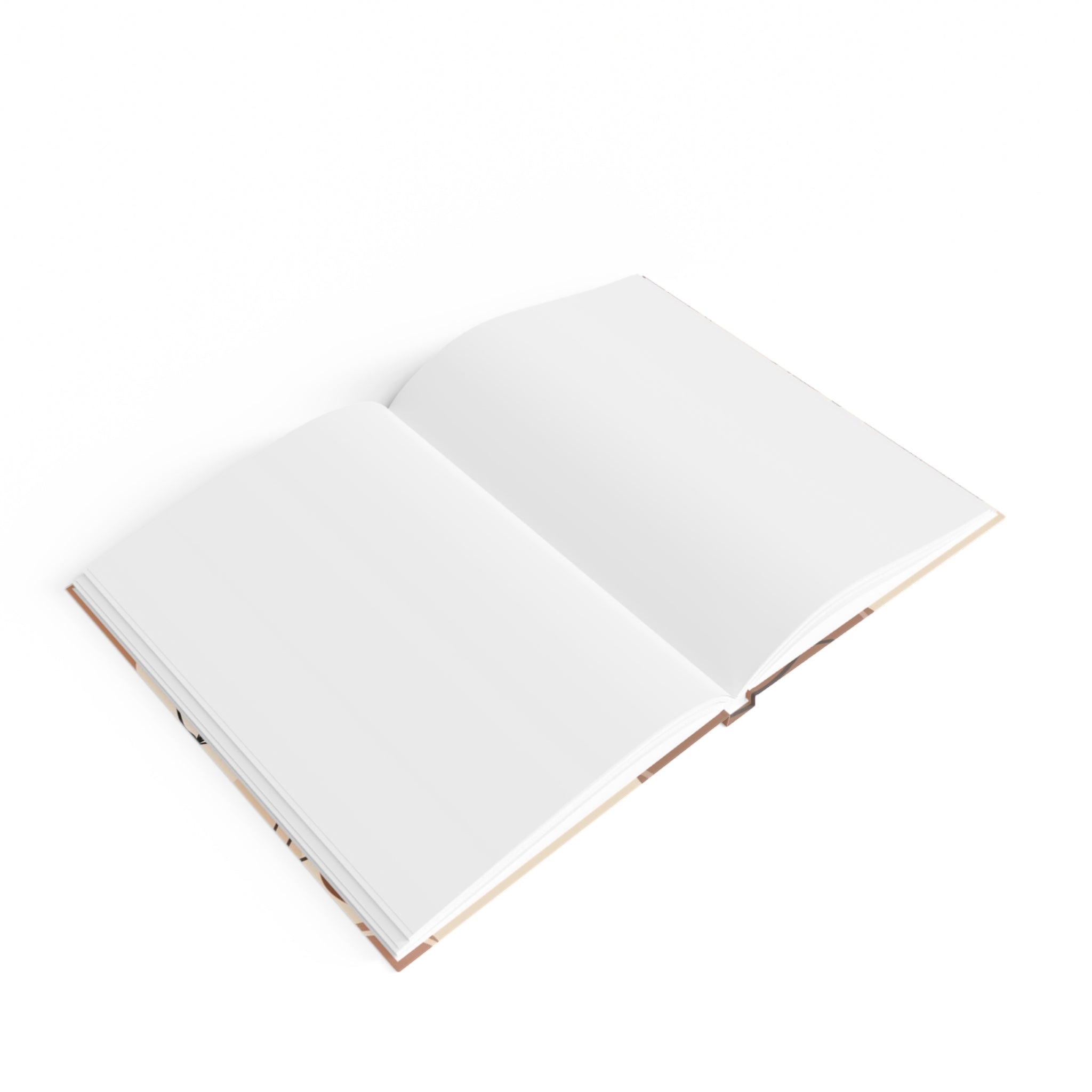 Neutral Boho Floral Journal | Blank Lined Notebook